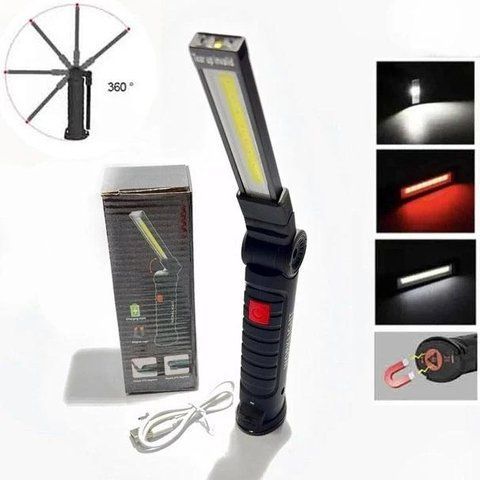 Світлодіодний ліхтар кемпінг LED COB BL-W52 магніт, гачок BLW52 фото