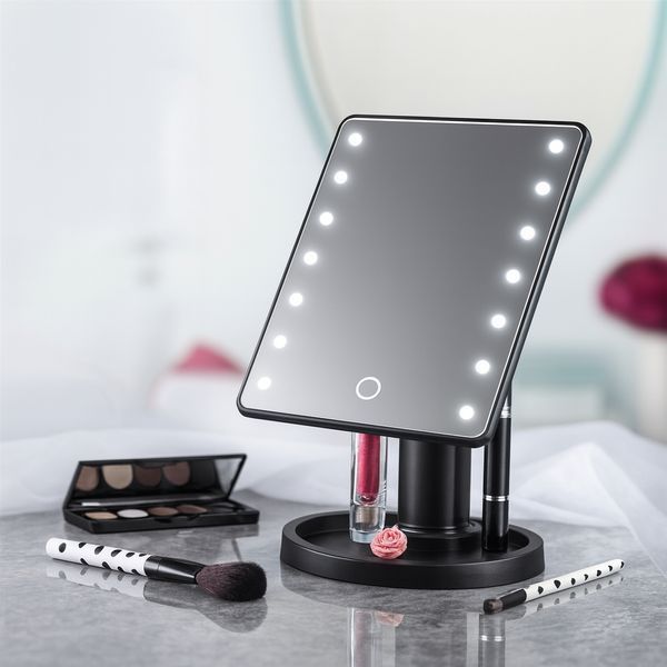 УЦІНКА! Дзеркало настільне з підсвіткою LED &mdash; бренд Large Led Mirror (Плохе паковання 3298) LED3298 фото