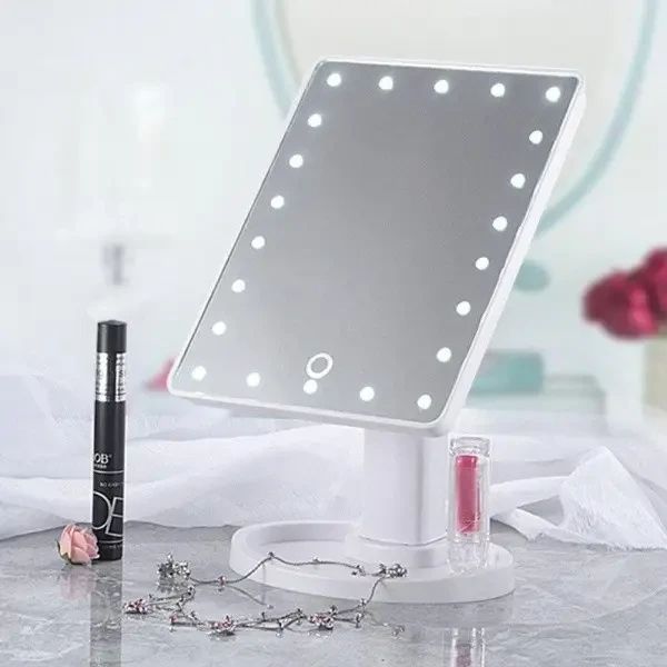 УЦІНКА! Дзеркало настільне з підсвіткою LED &mdash; бренд Large Led Mirror (Плохе паковання 3298) LED3298 фото