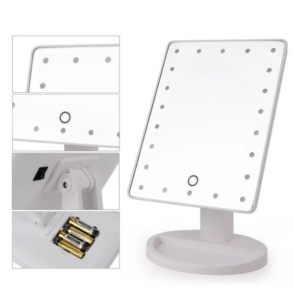УЦІНКА! Дзеркало настільне з підсвіткою LED &mdash; бренд Large Led Mirror (Плохе паковання 3298) LED3298 фото
