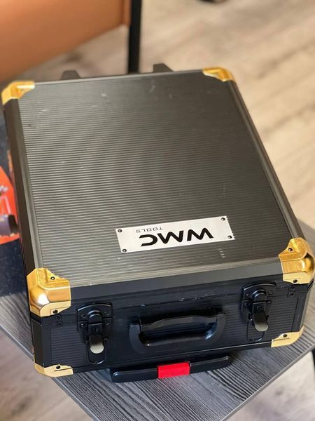 Набір інструменту WMC TOOLS 408 предметів із тріскачкою (у валізі) WMC408 фото