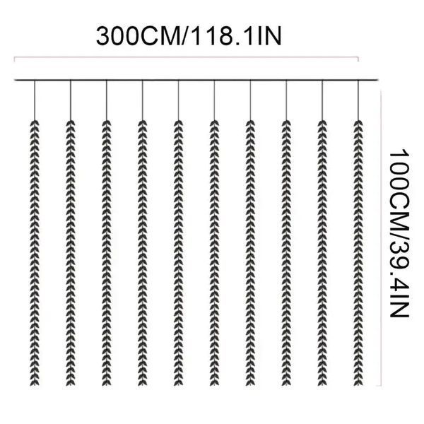 ОЧЕНКА! Гірлянда 200 Led зелена верба теплий білий SF-56 (Немає паковання 3043) SF3043 фото