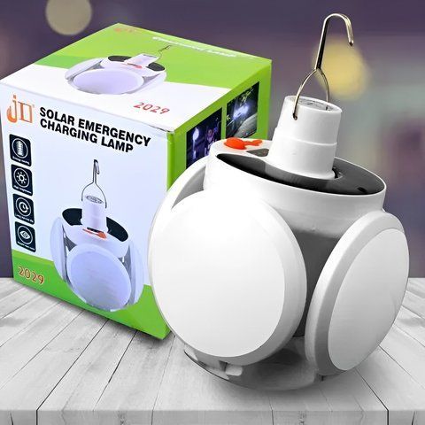 Ліхтар-лампа акумуляторна BL 2029 + SOLAR на сонячній батареї з USB зарядкою BL2029 фото