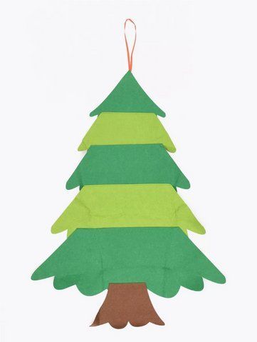 Дитяча Різдвяна ялинка з фетру Без іграшок Chrismas Free ялинка на стіну 95x70 см FETR260 фото