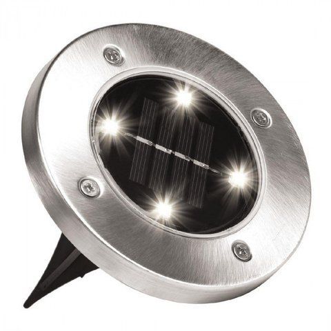 Вуличний світильник на сонячній батареї Solar Disk 8led-dm8 &mdash; садовий ліхтар DM8 фото