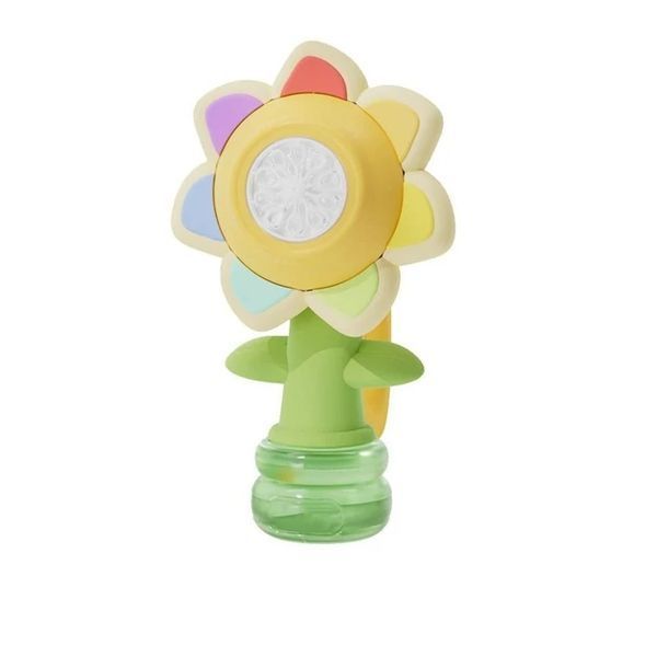 Генератор мильних бульбашок у формі соняшника з підсвіткою Seven COLOR FLOWER NN5217 фото